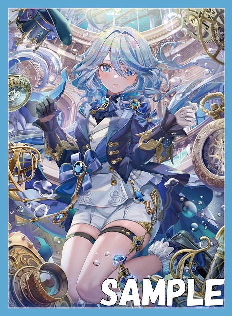 COMIC1/ コミ1/WEB頒布/新作告知9】 水中 フリーナのスリーブとプレイ