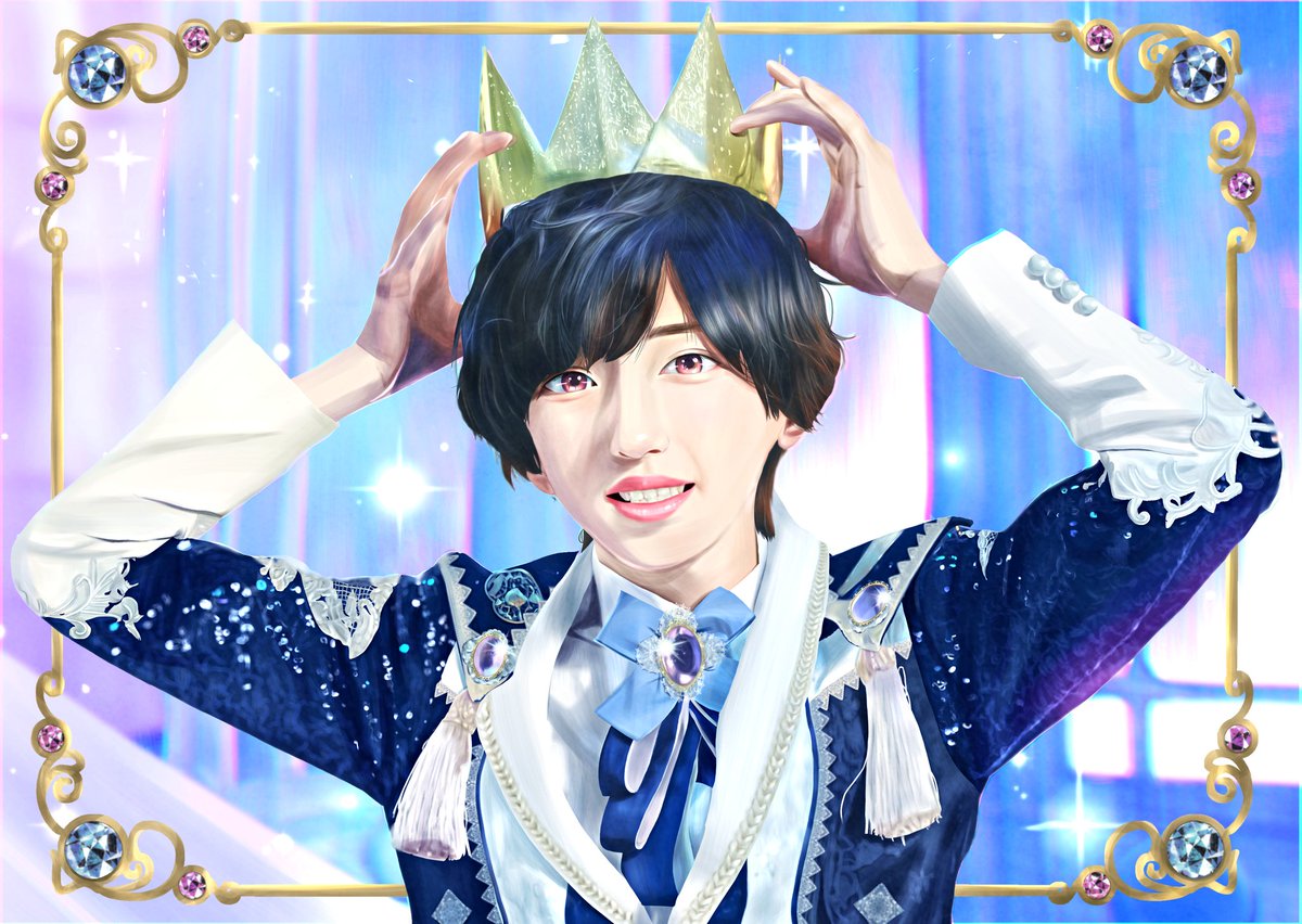 今日のため息 振り向いた明日のキミ👑 #道枝駿佑 #ダイヤモンド