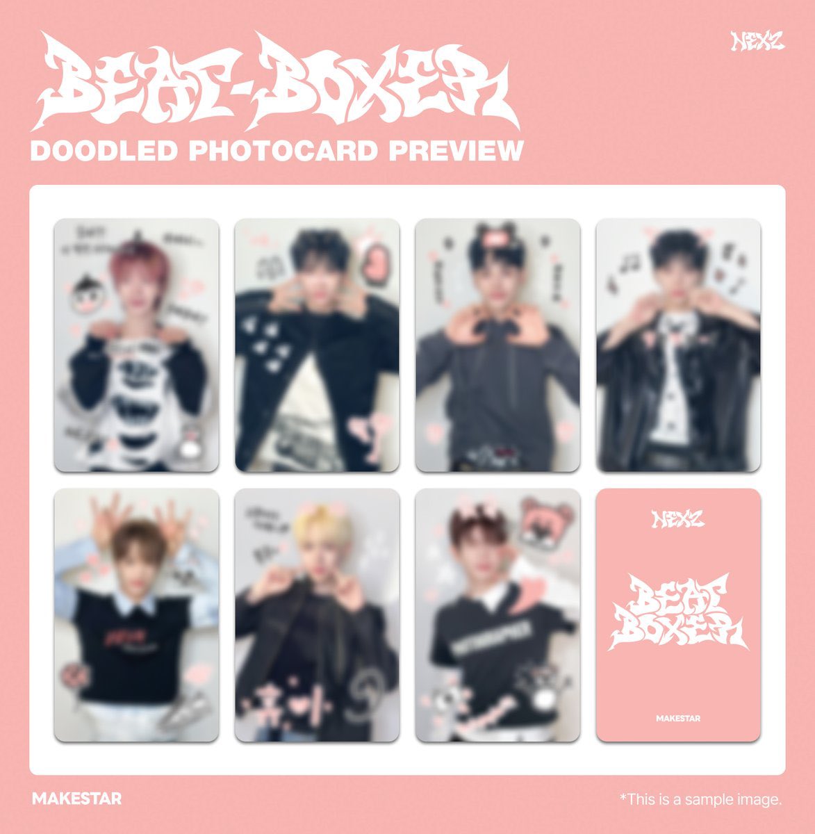 NEXZ beatboxer makestar メクス 台北 当選者限定トレカ NEXZ 台北 特典トレカ MAKESTAR メクス ユウ - メルカリ