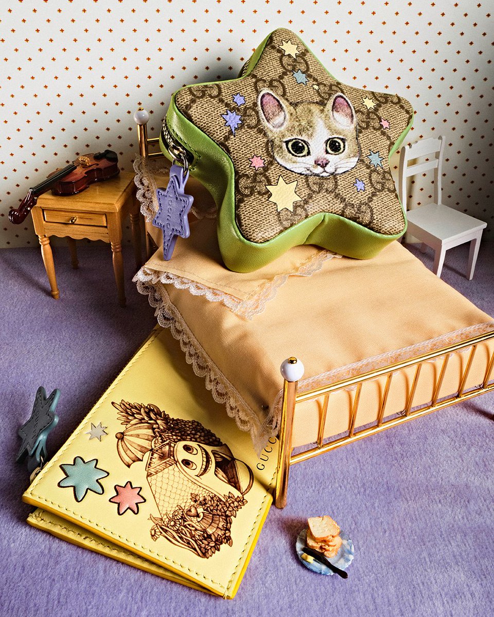 グッチ×ヒグチユウコ 日本限定コラボ新アイテム発表🐾 「不思議な