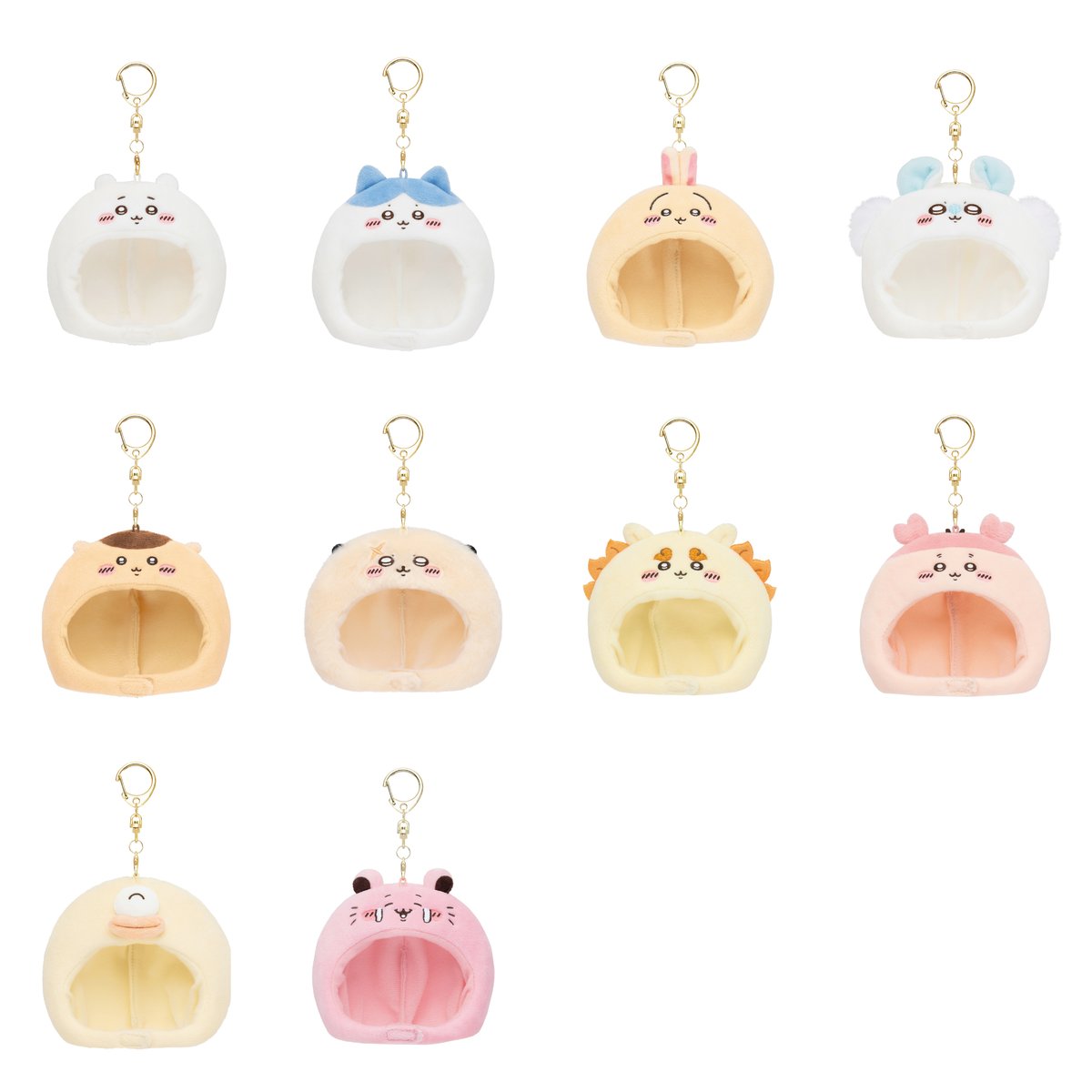 🚩ちいかわパーク限定グッズ 🗝️ぬいぐるみキャップ マスコットサイズ