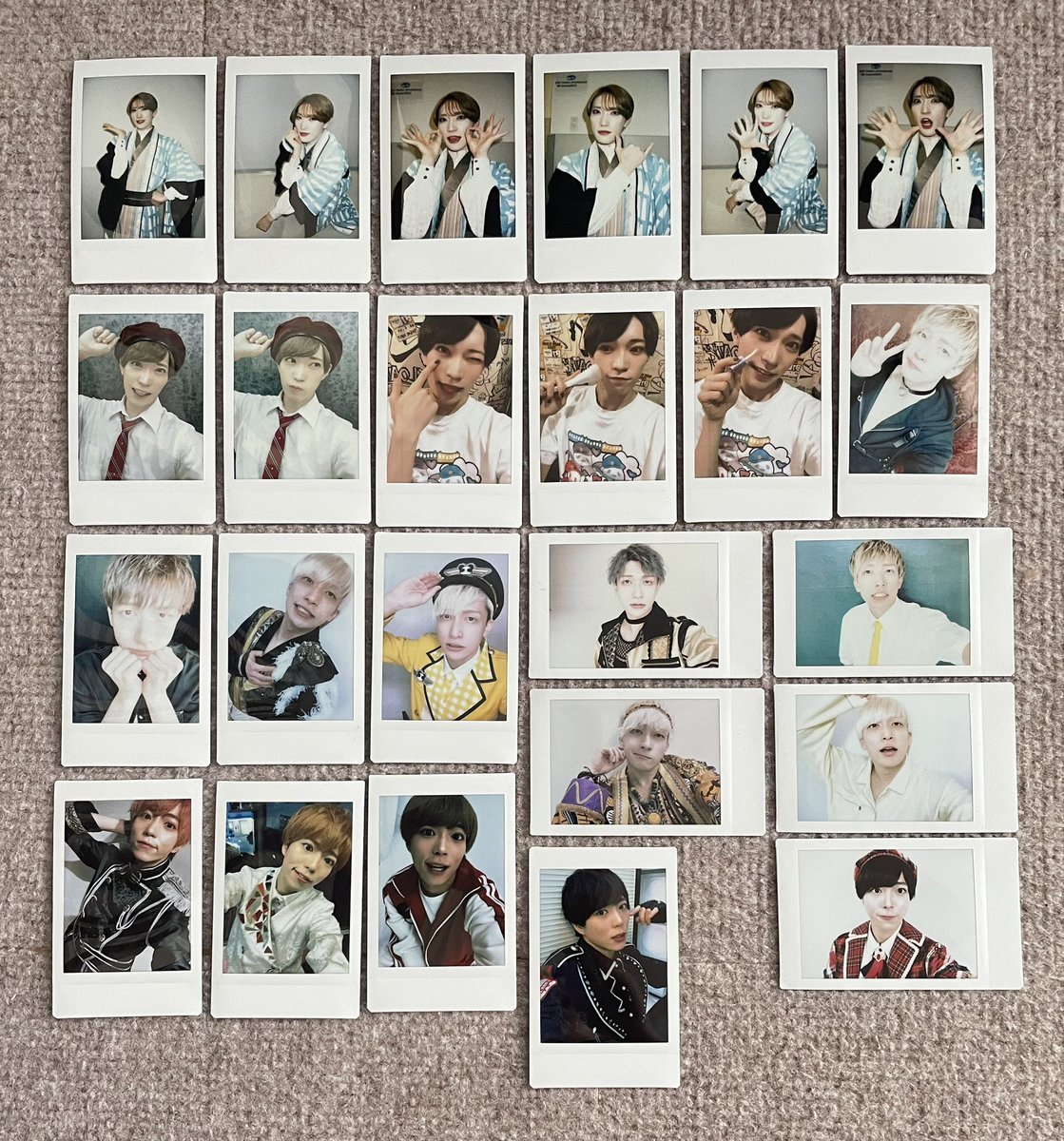 パンダドラゴン パラゴン チェキ ハピカ 譲）水 黄 赤 桃 求）定価+