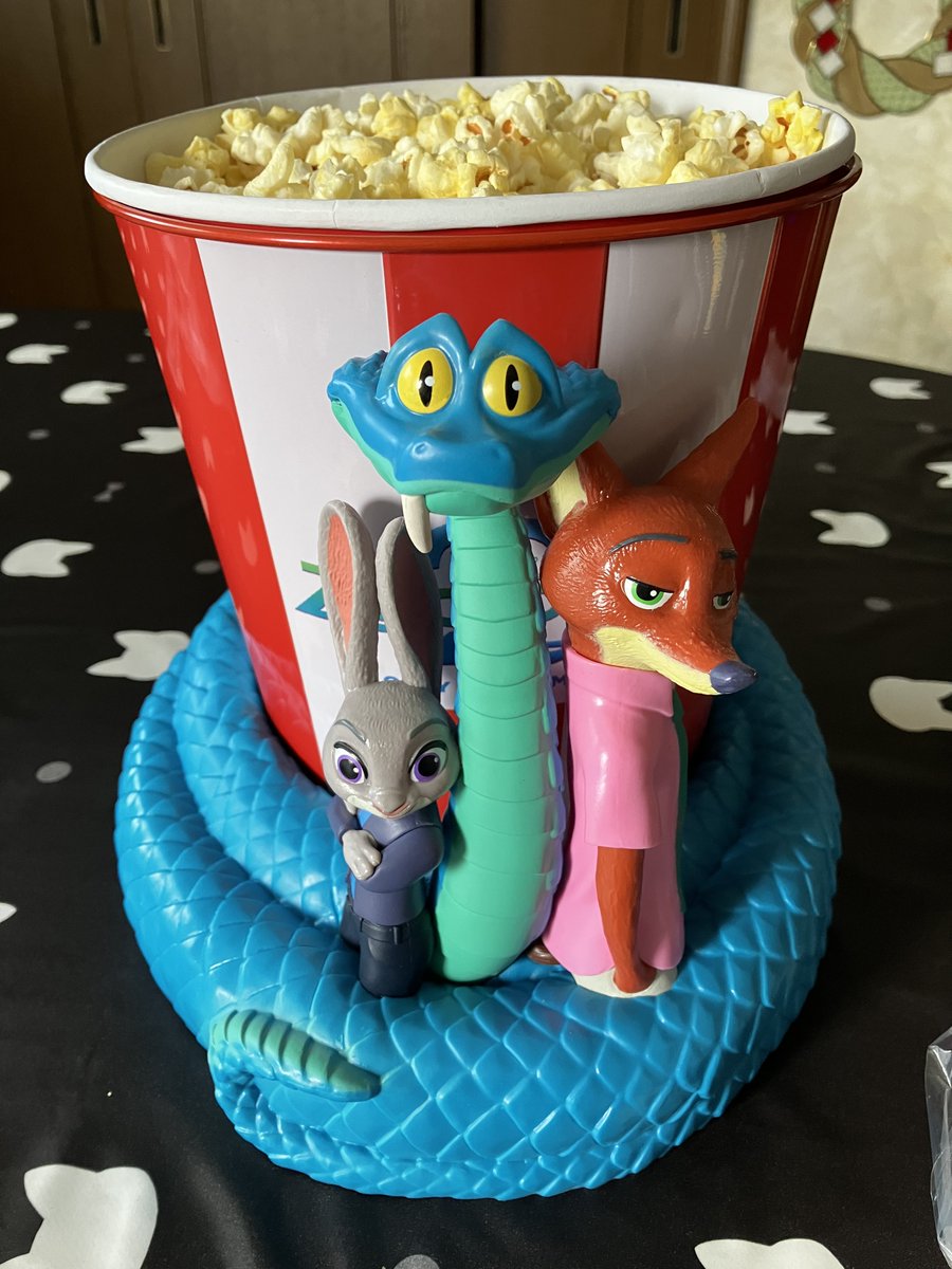 マッツさんの映画観に行ったついでにTOHOでズートピア2のポップコーン