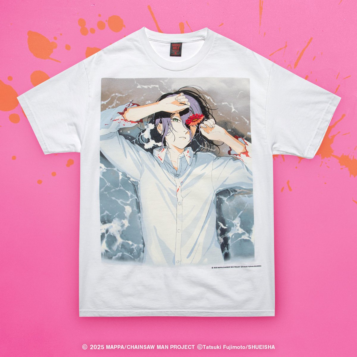 GEEKS RULE×劇場版『チェンソーマン レゼ篇』 コラボレーションTシャツ