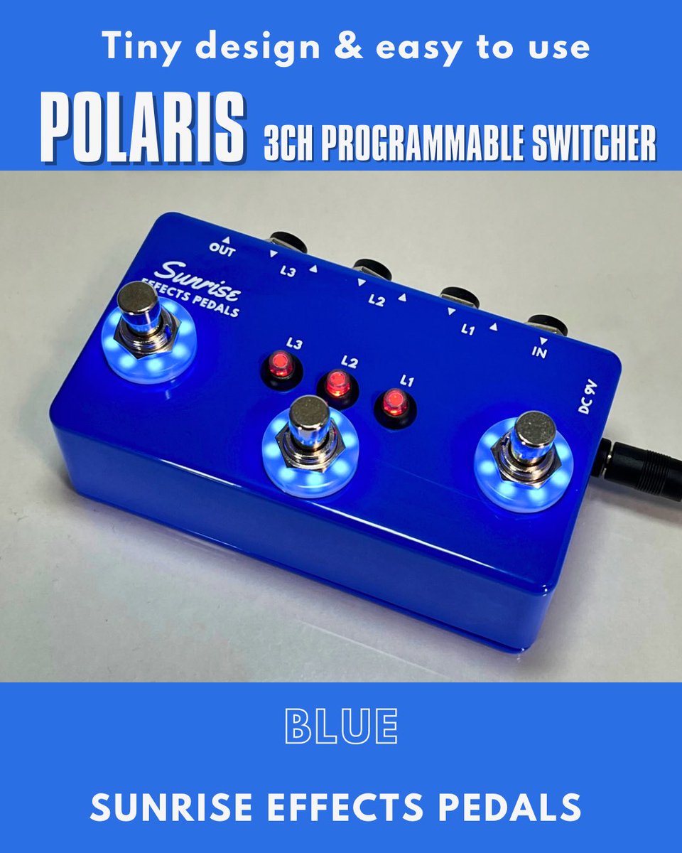🚨ただいま販売中！！／ 3ch プログラマブルスイッチャーPolaris 3