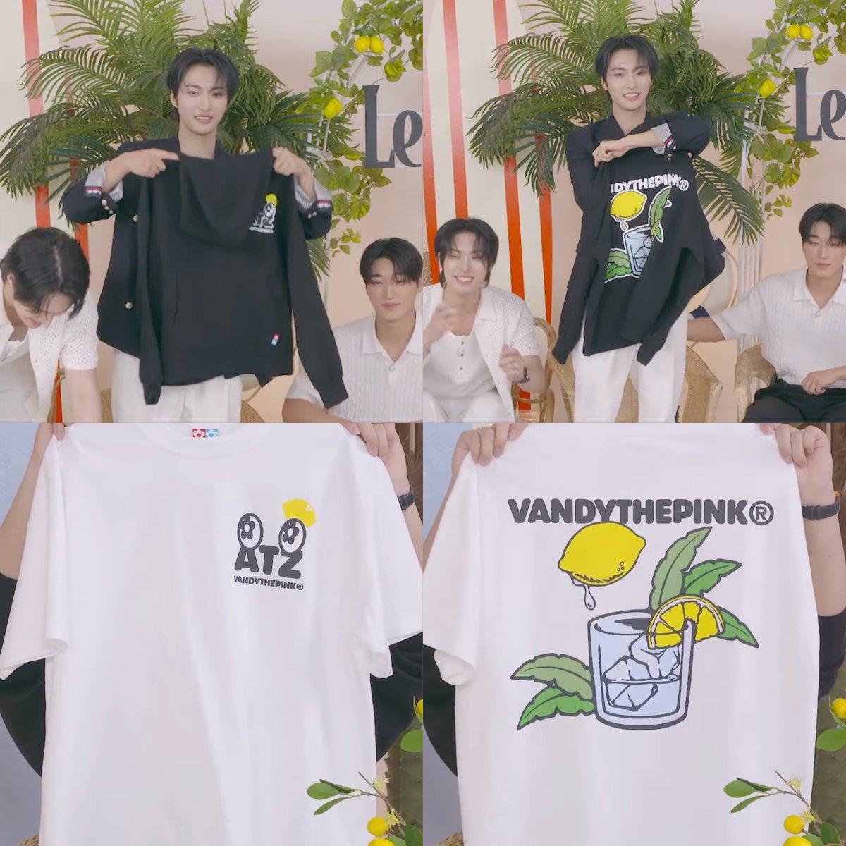 📷] ATEEZ x VANDY THE PINK Lemon Drop Collab #ATEEZ #에이티즈