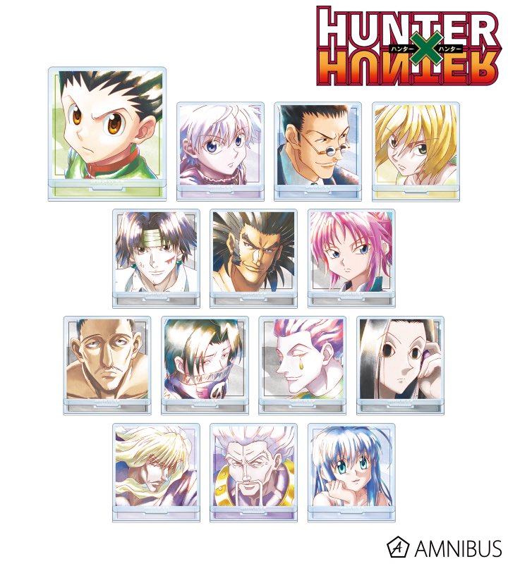グッズ情報】 アムニバス「HUNTER×HUNTER」の一部商品がメタルボックス