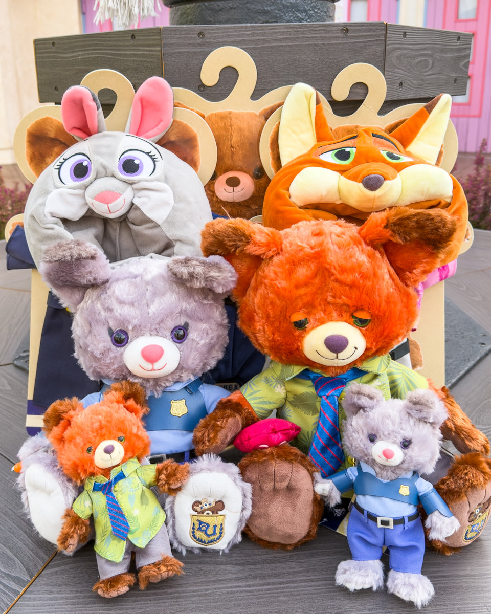 ディズニーストア 『ズートピア』ニックとジュディをモチーフにした