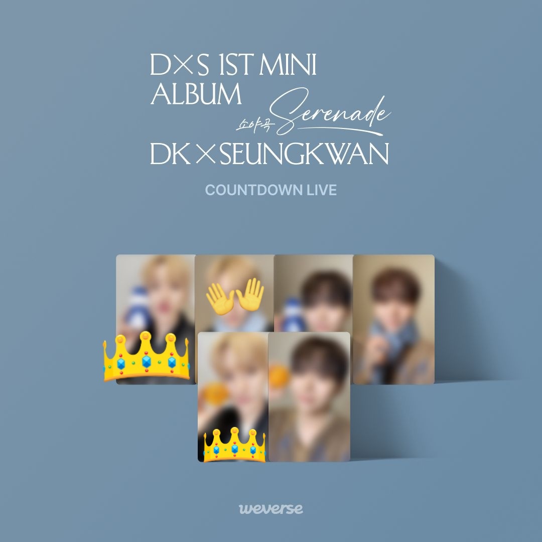 17 SEVENTEEN セブチ DxS Serenade Weverse global gb グローバル