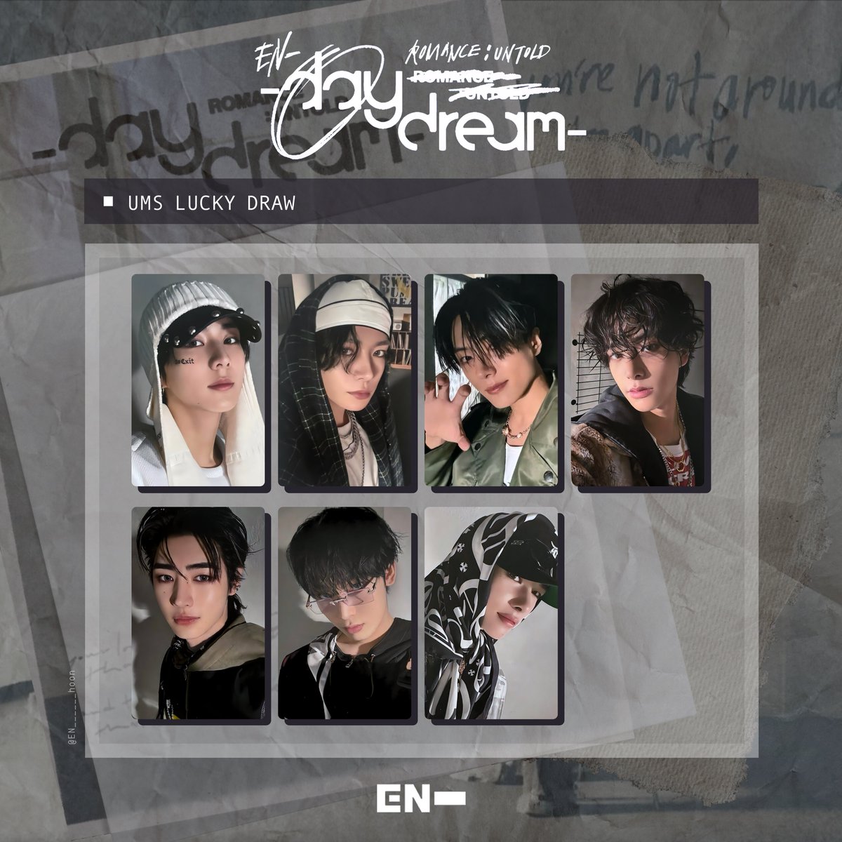 🍥⸝꙳ ⁡ ENHYPEN 2nd Studio Repackage Album ROMANCE : UNTOLD