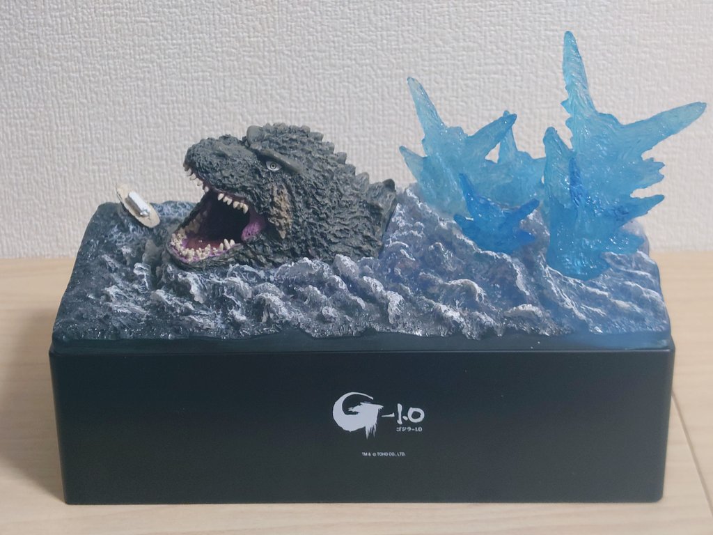 ゴジラBOXティッシュケース 『ゴジラ-1.0』海上Ver. 遂に着弾