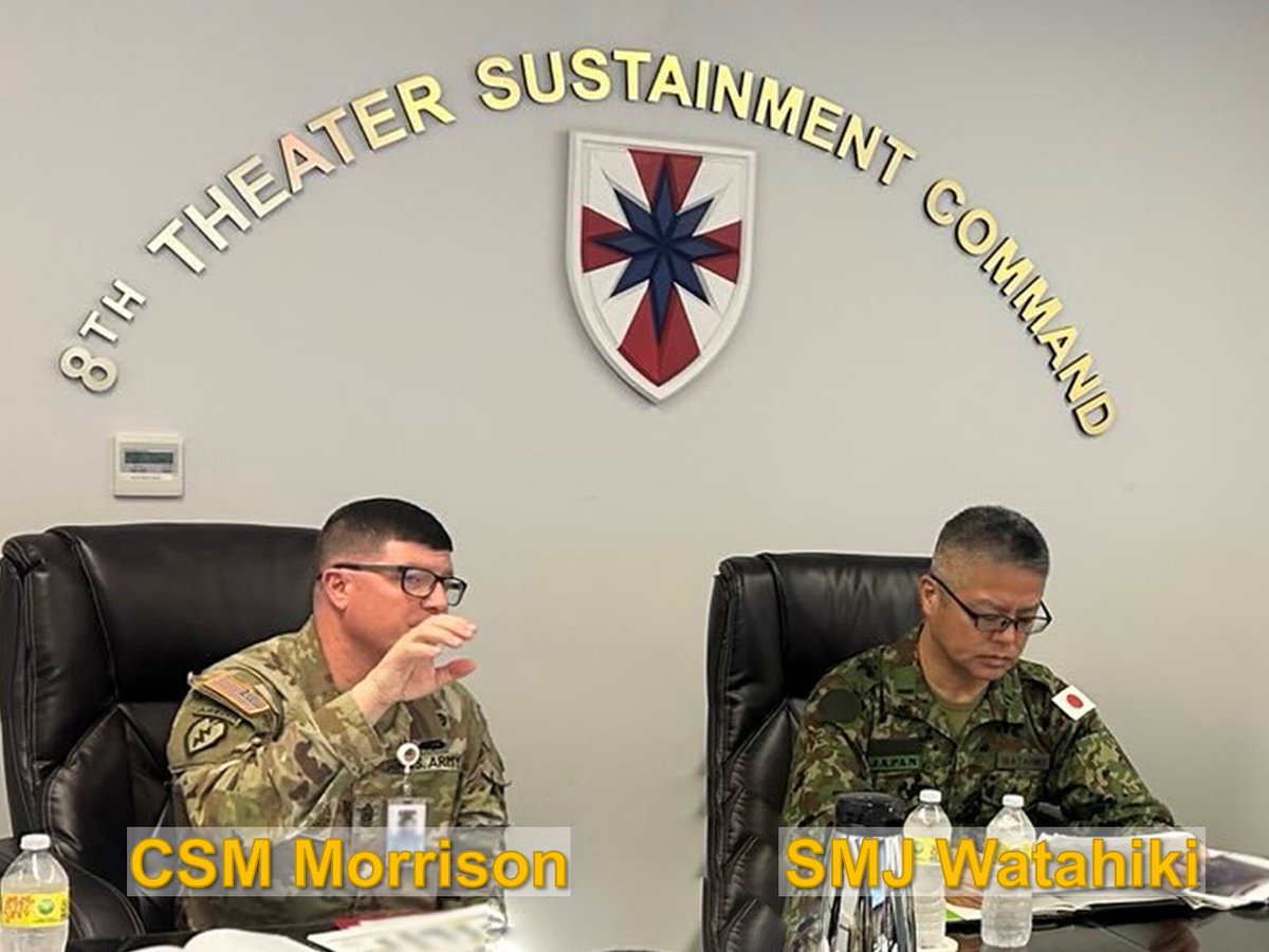 🇺🇸🇯🇵綿引 #陸上自衛隊 #最先任上級曹長 は、5月12日、在日米