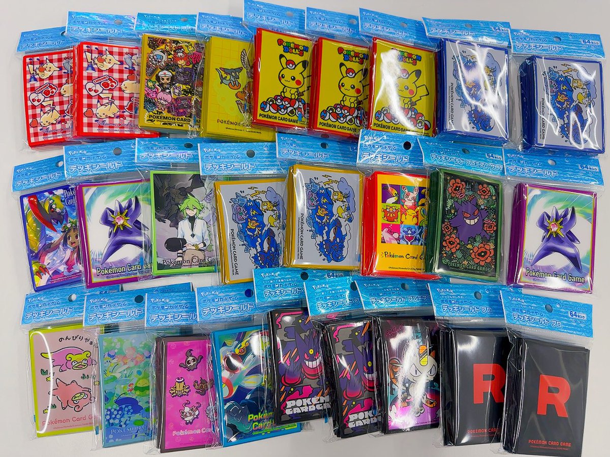 ✨️入荷しました✨️】 #ポケモンカードゲーム 未開封デッキシールド