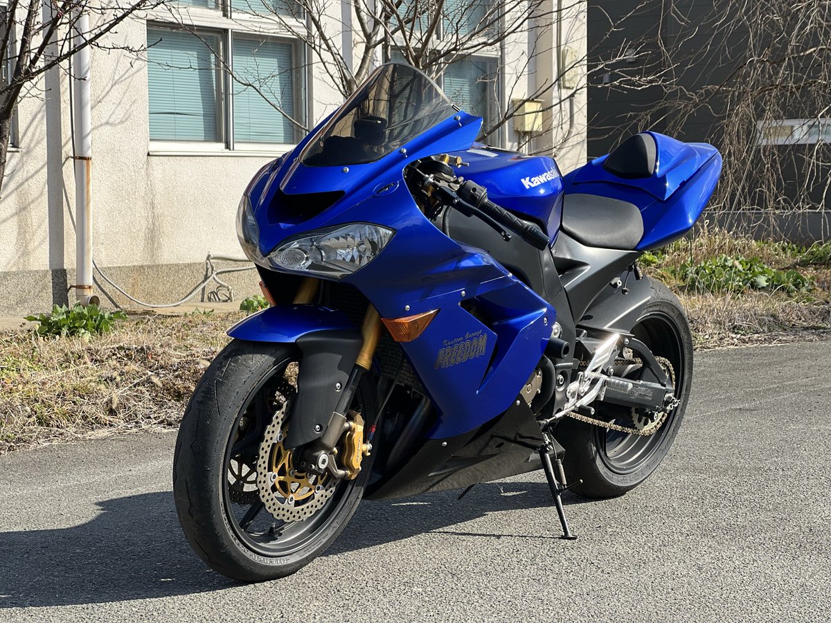 買取り下界は熱い🥵 整備して並べます😊 #バイク買取り #ZX10R