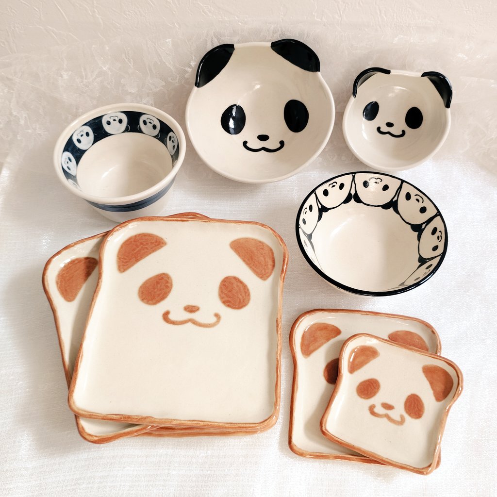 Post by aimi/ninkimonopanda【陶芸・パンダ器作家】 on X: 納品しました☆