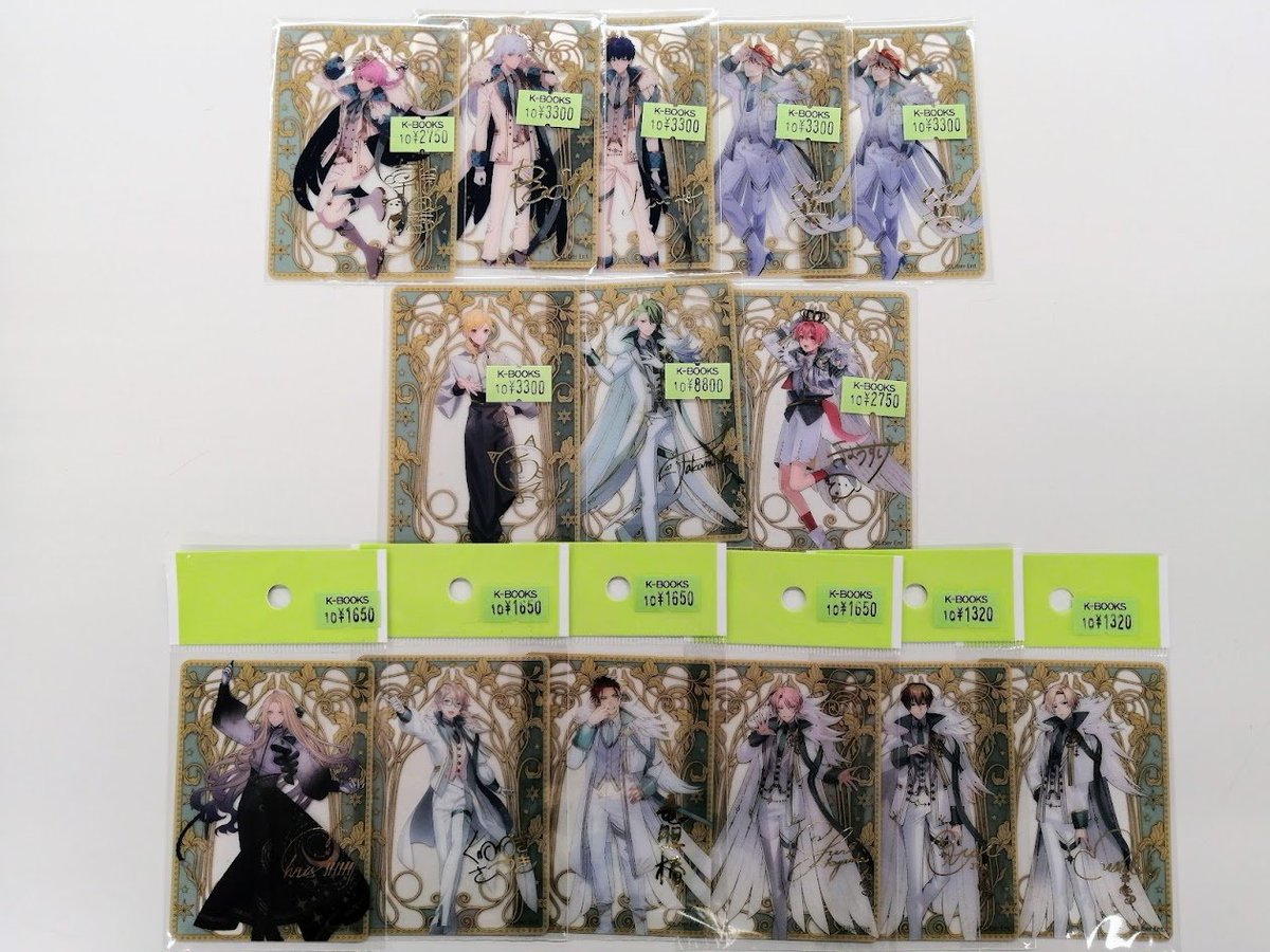 入荷情報】 「アイ☆チュウ」より 10th ランダムクリアトレカが纏まっ