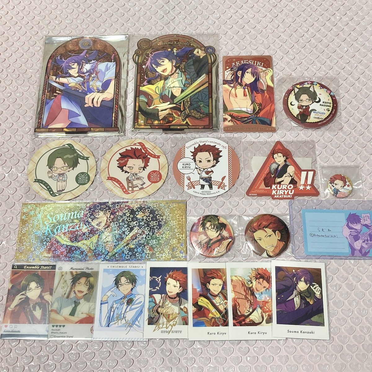 交換 譲渡】あんスタ 中国 アクスタ エモカ ぱしゃっつ 3周年 5周年 缶