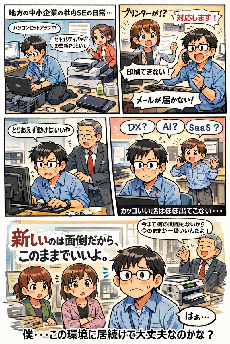 松田軽太【ほぼ公式】 JTCオジサン図鑑×ゆるフワ系DX (@matudakta