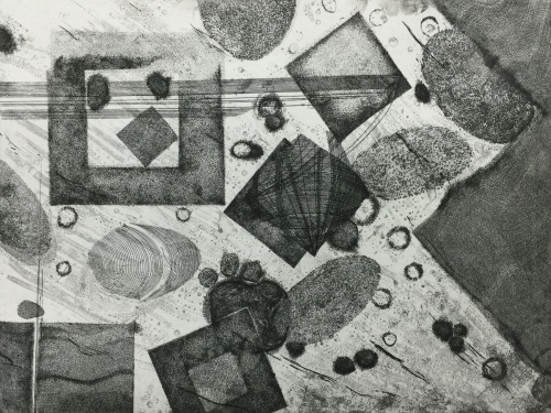 銅版画の表現 線と面 : ぐるぐる通信