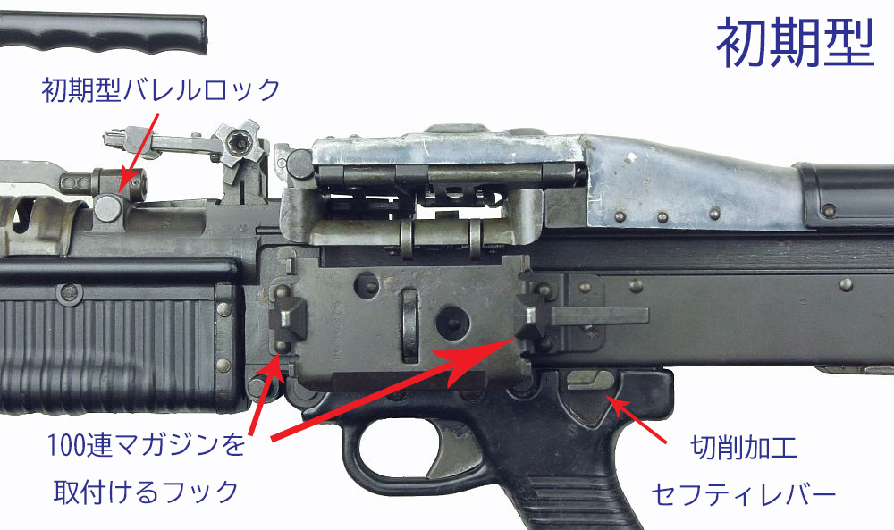 M60マシンガン 初期/後期型 : 