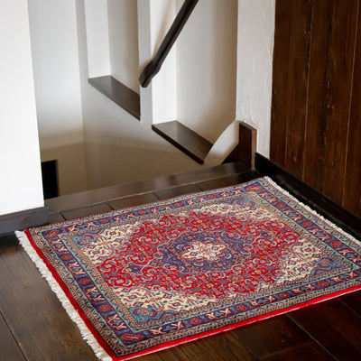 ペルシャ手織りキリム ウール ラグ アゼルバイジャン 117×205cm