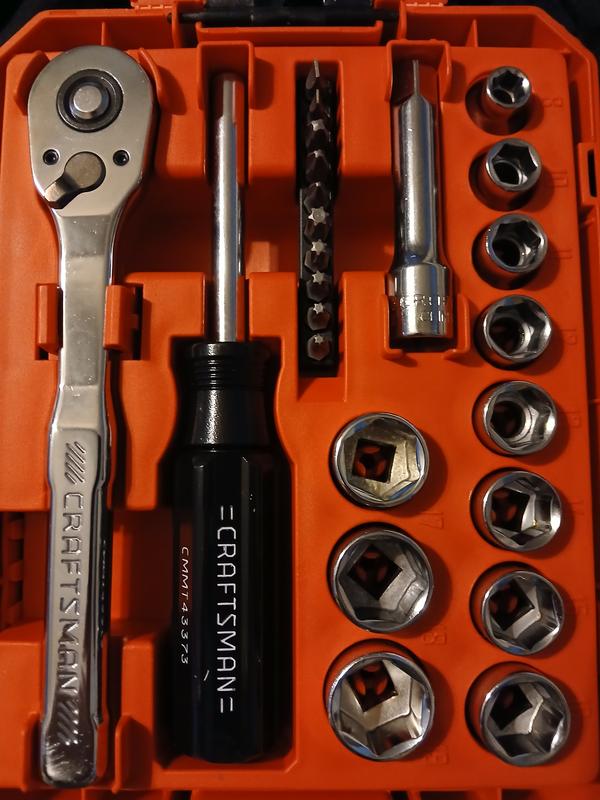 CRAFTSMAN VERSASTACK 24-Piece Metric Polished Chrome Mechanics