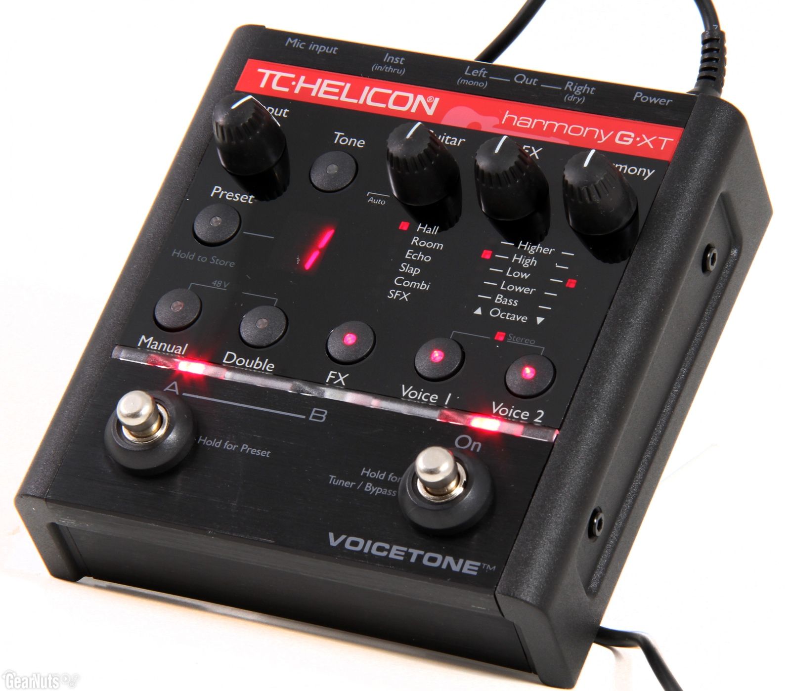 ВОКАЛЬНЫЙ ЭФФЕКТ TC HELICON VoiceTone Harmony-G XT - купить в