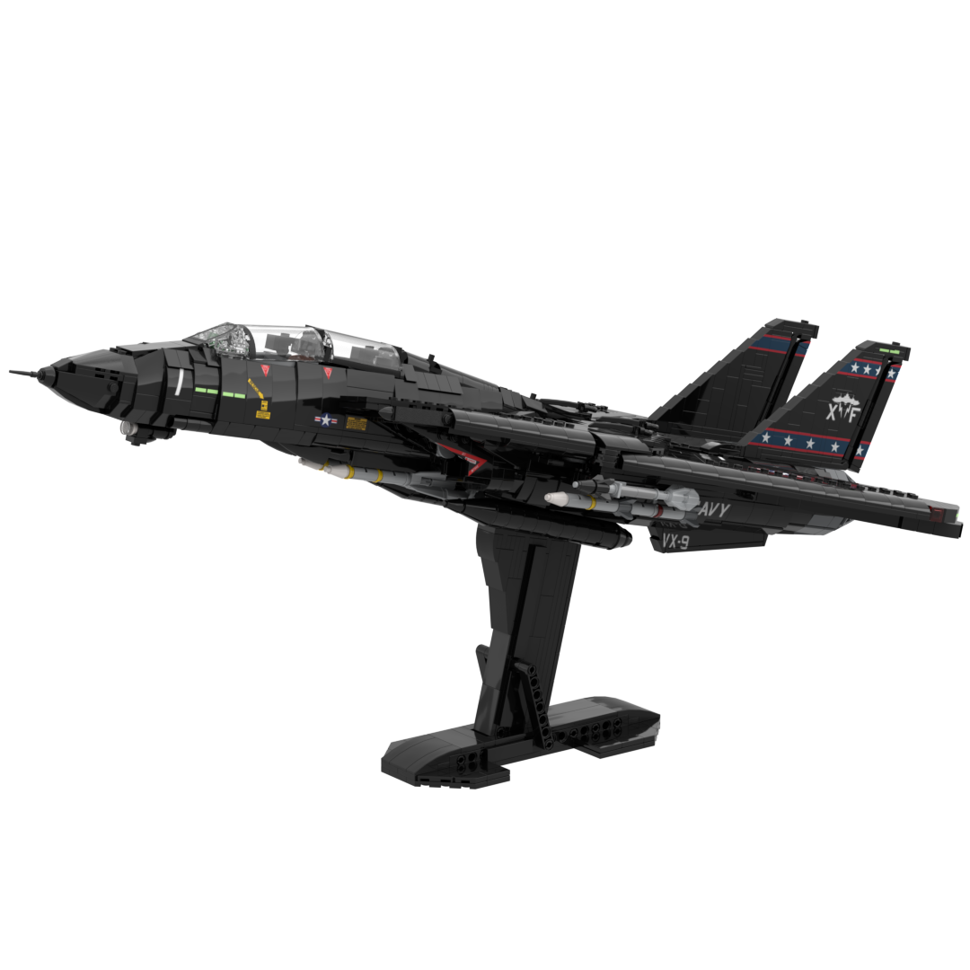 F-14A Tomcat (VX-9) DIGITAL INSTRUCTIONS – Plane Bricks