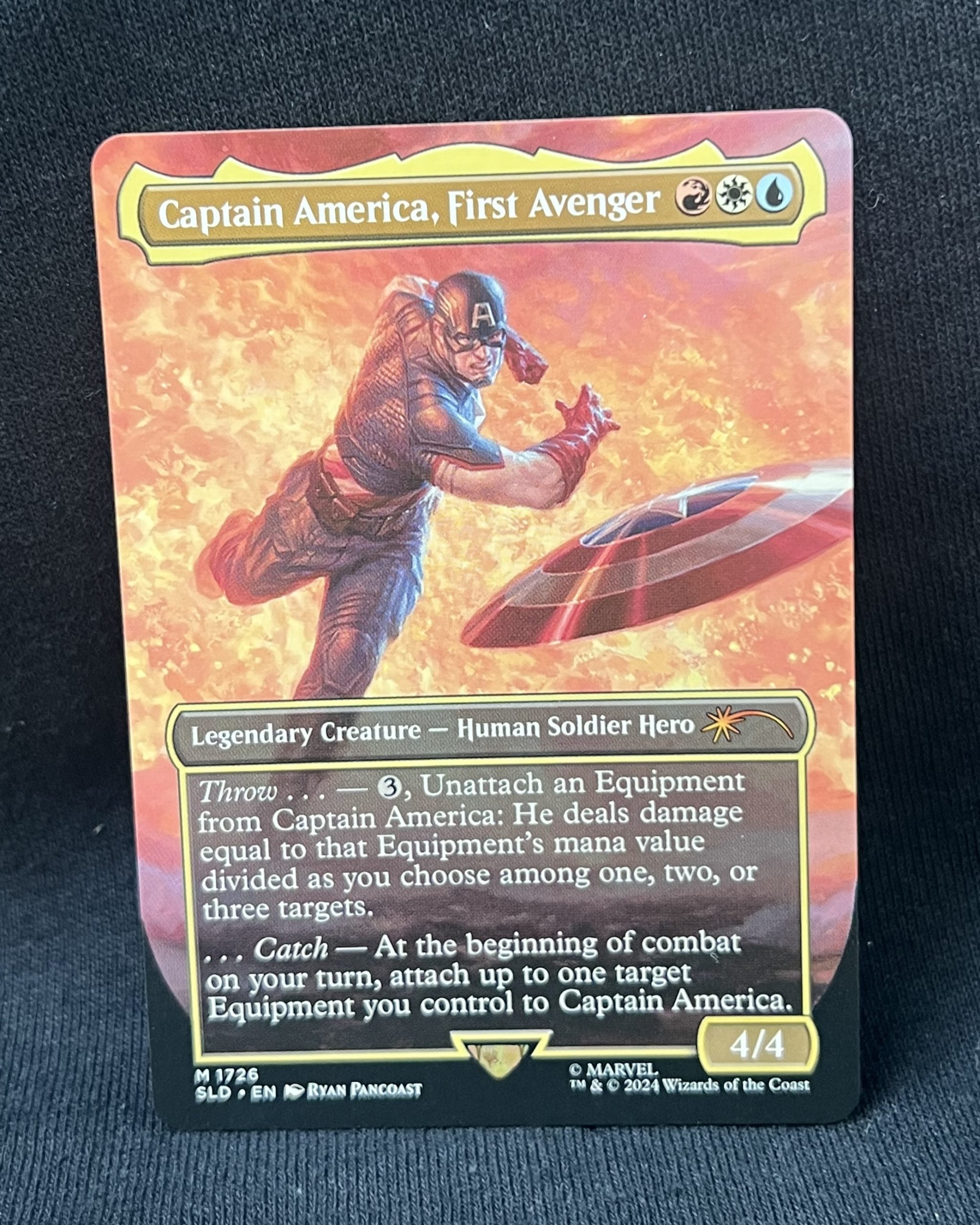 Captain America, First Avenger - MTG Proxy Marvel SLD - Proxy King %