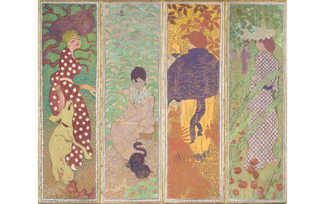 オルセー美術館所蔵『庭の女性たち』でボナールが表現した新たな美学と