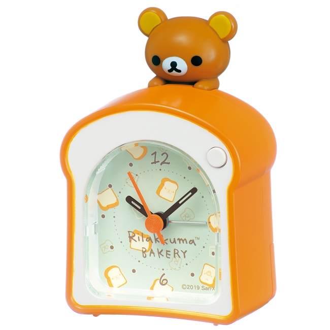 リラックマでほっこりタイム 立体型目ざまし時計2機種を発売