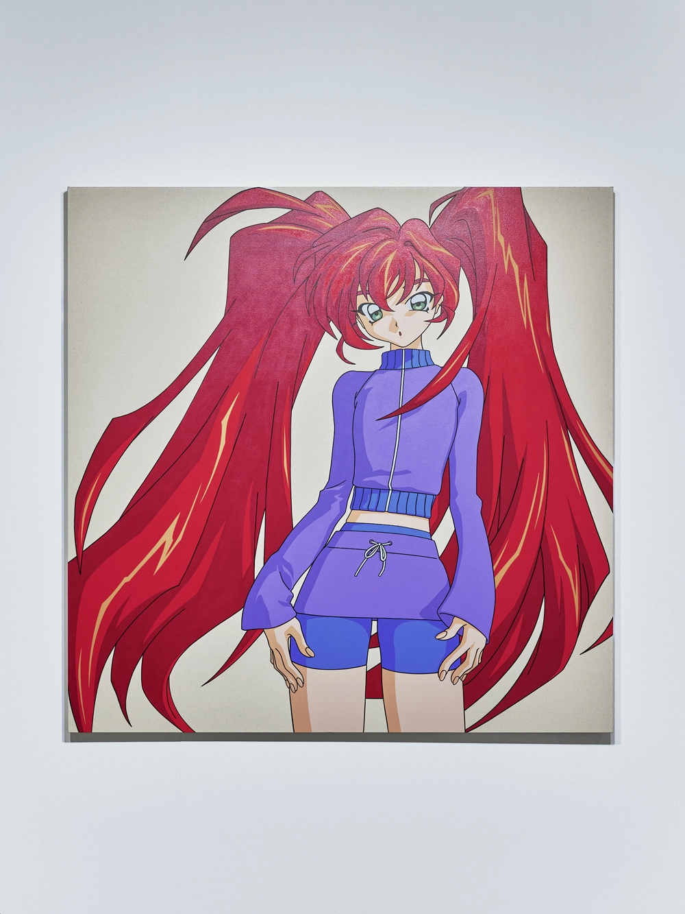 アーティスト 藍嘉比沙耶 – 90年代アニメーションの冷静な観察と衝動と