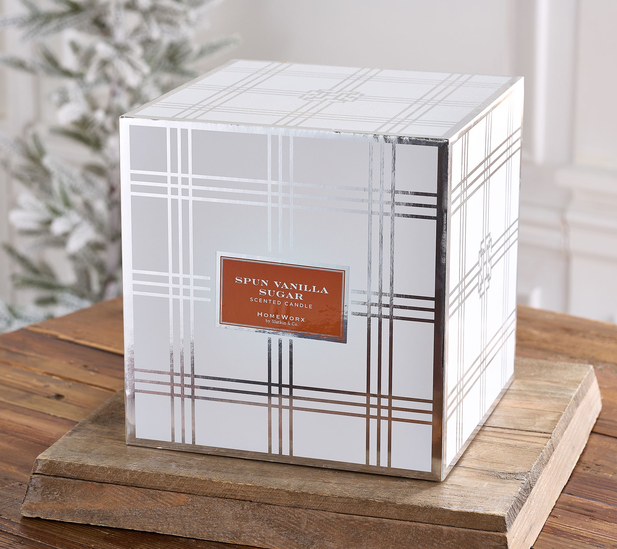 HomeWorx by Slatkin & Co. 80-oz Spun Vanilla Sugar w/ Gift Box