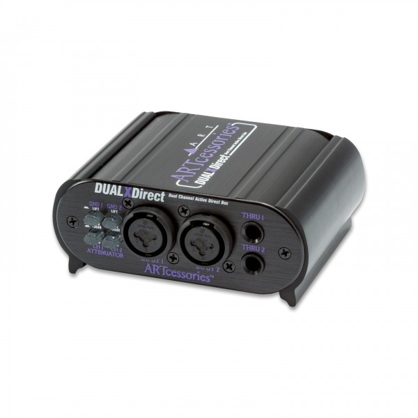 ART Dual X Direct Professional Active DI Box at Gear4music