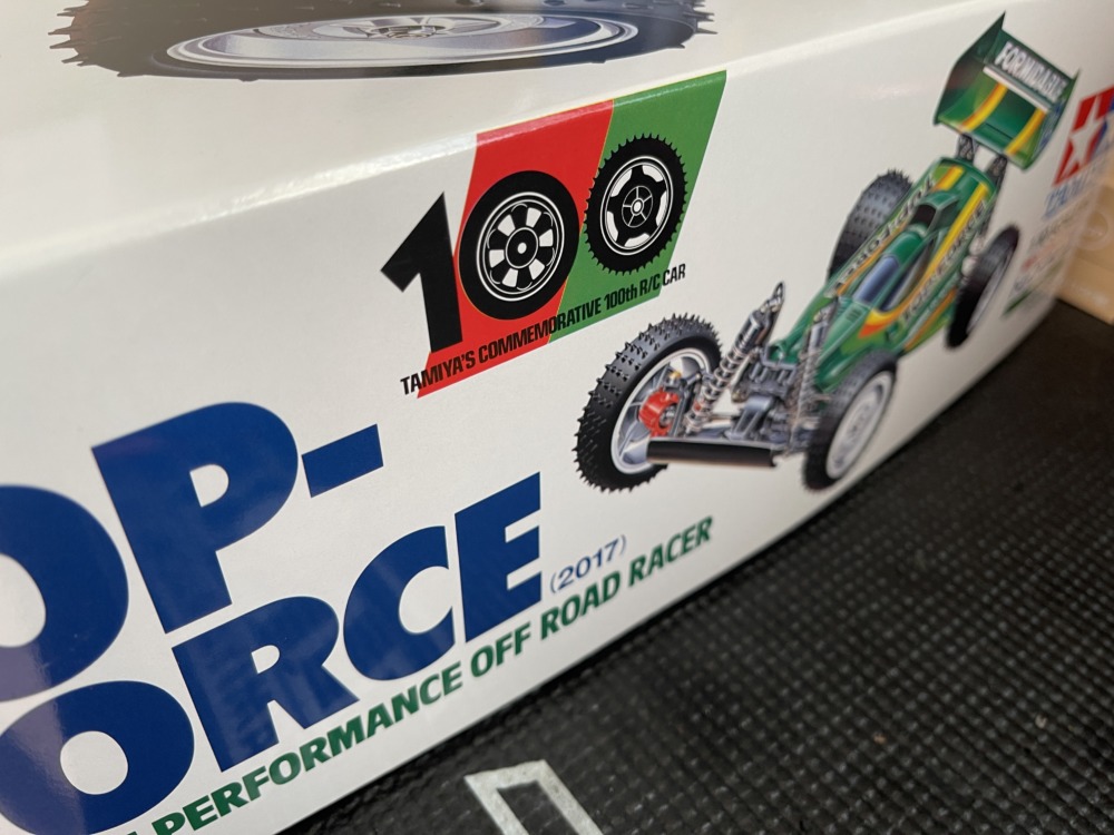 タミヤ トップフォース 再販復刻バギーを制作【その1】 | RC/DC