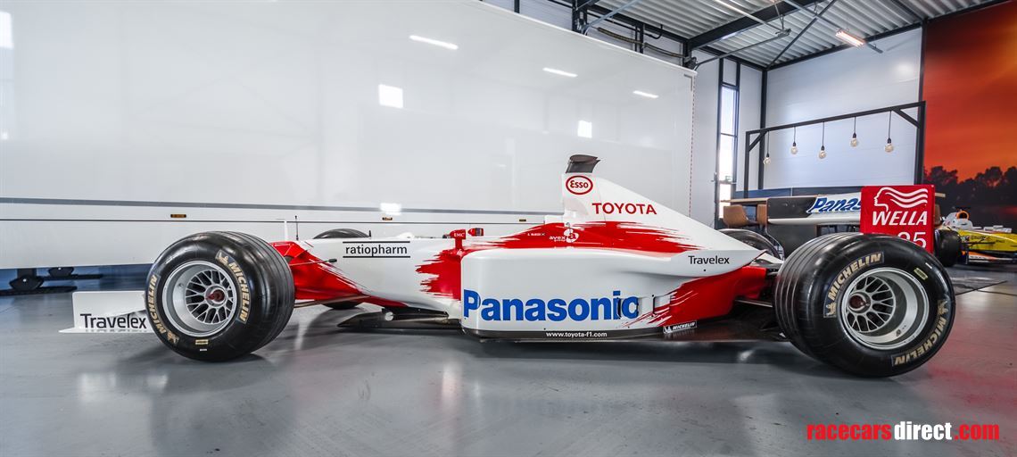 Racecarsdirect.com - *SOLD* F1 car, 2002 Toyota TF102 incl. V10 *SOLD*