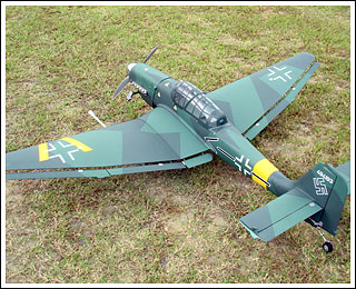 JU-87スツーカ【MATRIXコンポジット機】 こだわりのRC&ツール“マトリクス”