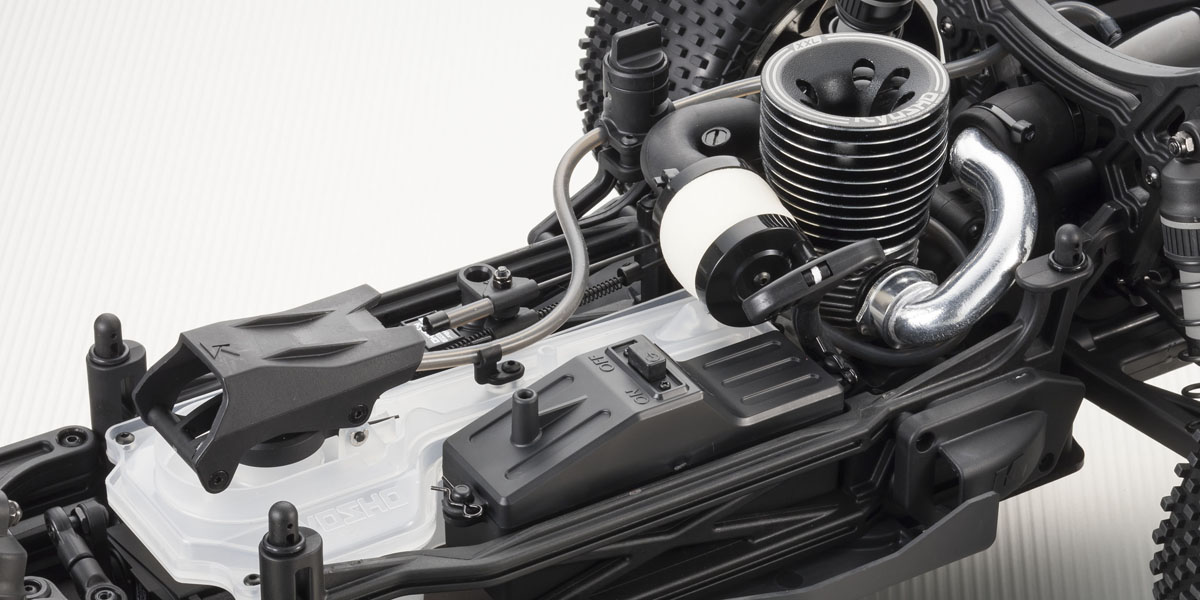 SCORPION XXL (White) 1/7 GP 2WD Buggy Readyset RTR 31873T1 - KYOSHO RC