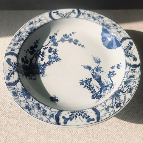 フランスアンティークプレート クレイユモントロー コンポティエ