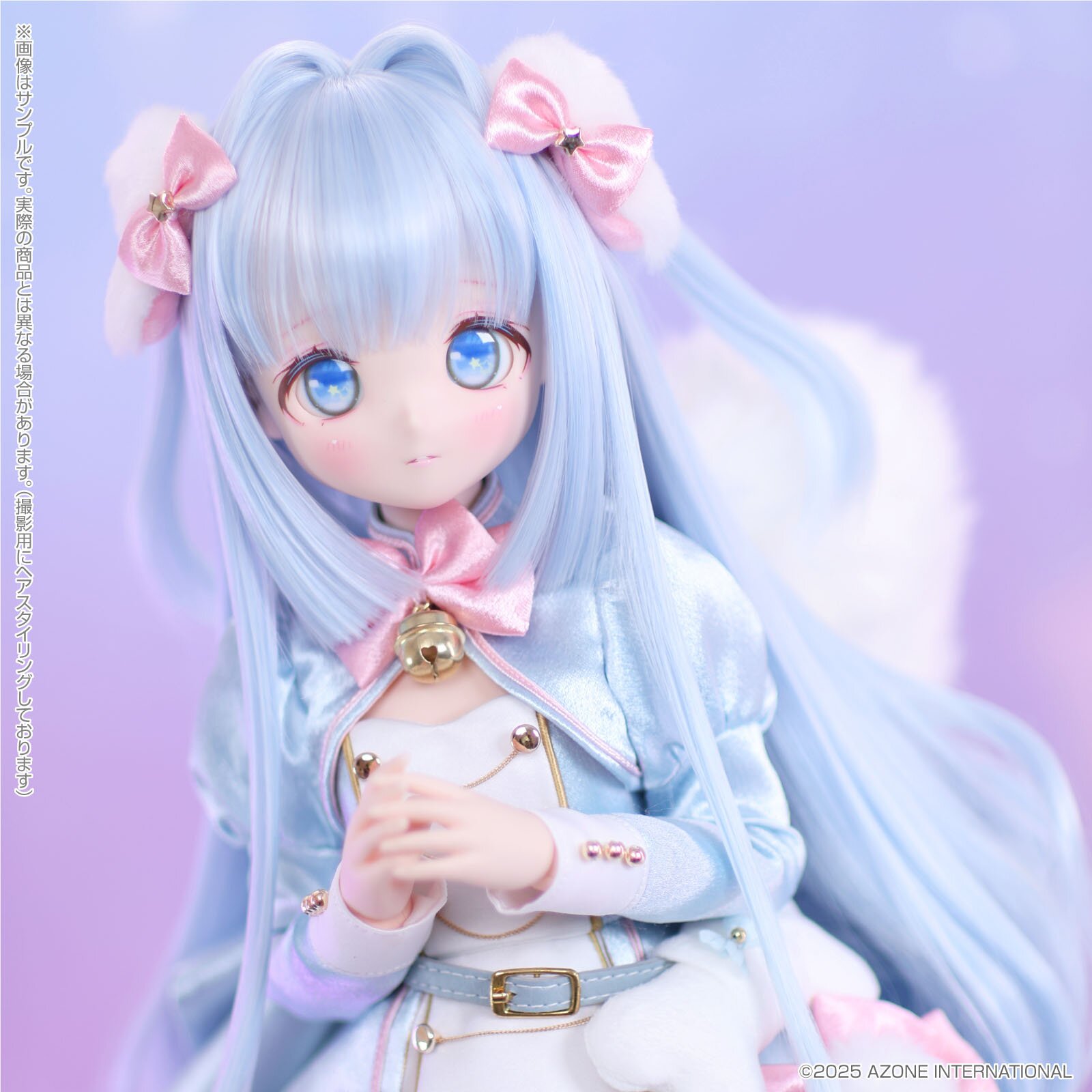 stj x Iris Collect Petit Honono -Magical Fluffy- Milky Blue Ver