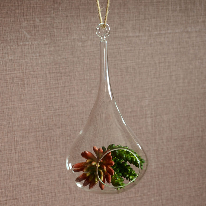 ハンギングガラスケース(62100-CL)ハンギング テラリウム 花器 エア