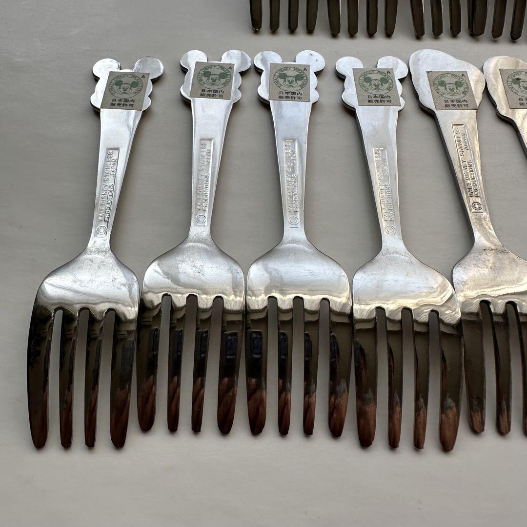 ミッキーマウス ミニー ドナルドダック ディズニー スプーン フォーク