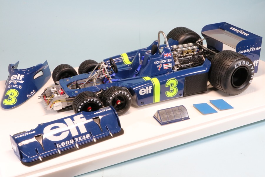 ロムファクトリー 1/12 ティレル P34 日本GP 1976 J.シェクター