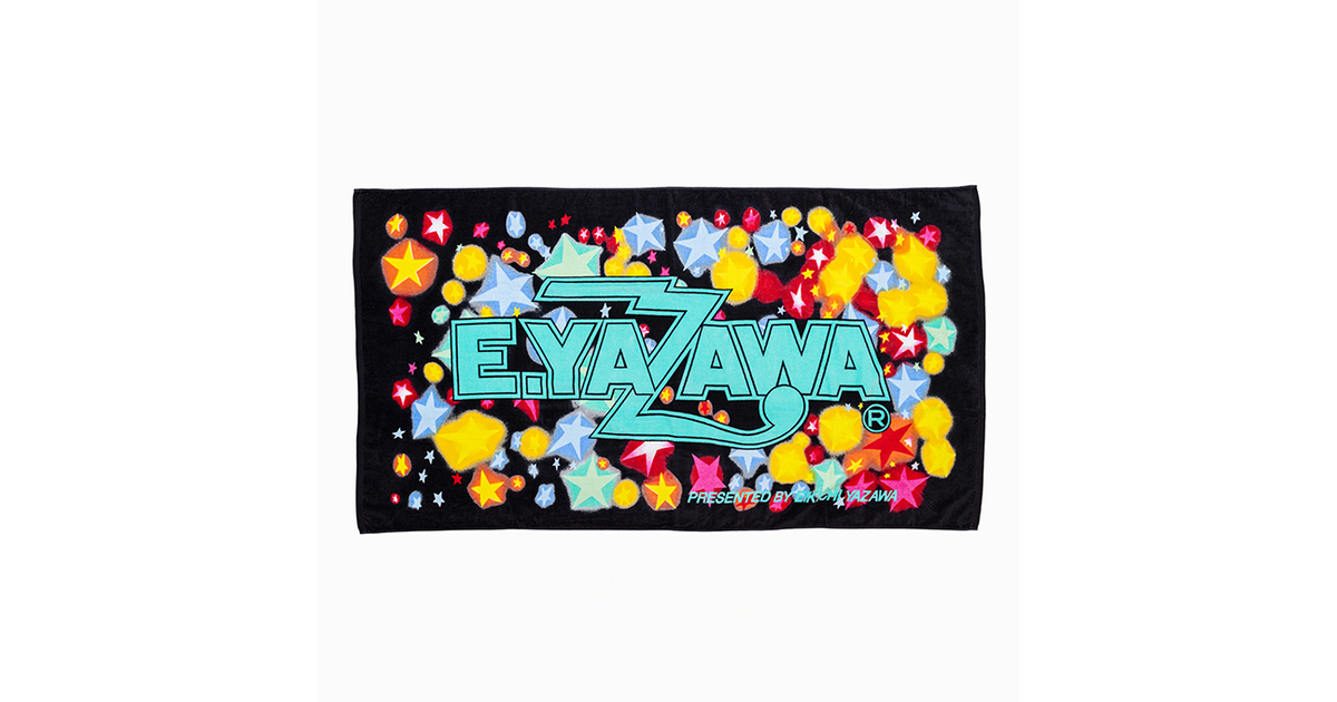 スペシャルビーチタオル(ロゴレインボー)エメラルドグリーン｜DIAMOND