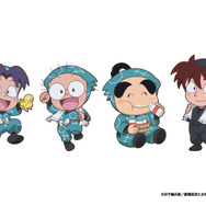 劇場版 忍たま」土井先生たちが歌舞伎の登場人物に扮装！ 「極楽湯