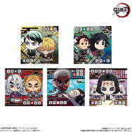 鬼滅の刃」デフォルメシールウエハース第14弾の再販！2色の箔が豪華に