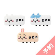 電車風の「ちいかわ」がかわいい！ぬいぐるみバッジセットとパリピ