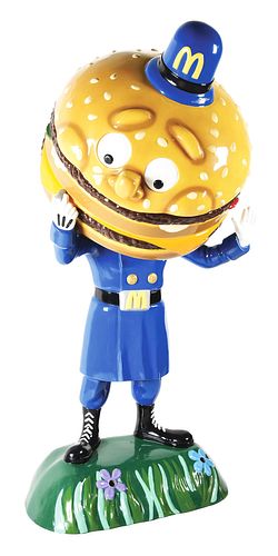 ORIGINAL MCDONALD'S LIFE-SIZED 3D CHARACTER BIG MAC. for sale at