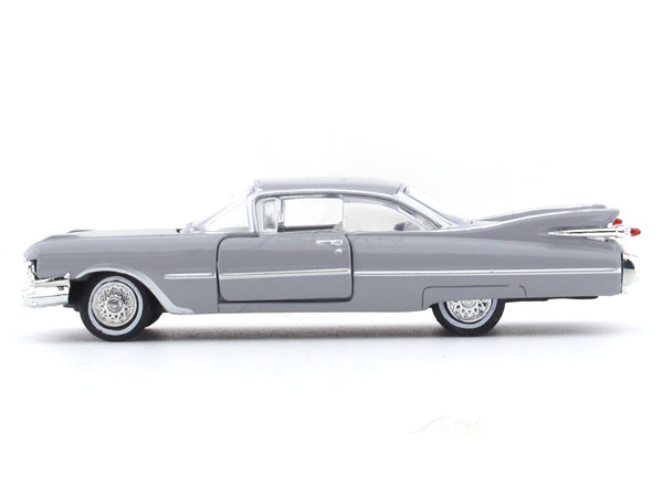 1959 Cadillac Series 62 grey 1:64 M2 Machines diecast hauler scale