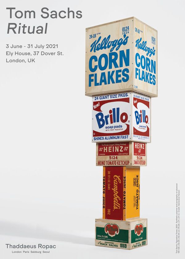 Tom Sachs: Ritual - London ポスター